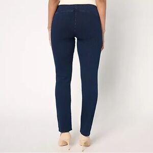 Women With Control by Renee Greenstein Tummy Control Prime Stretch Denim Pants